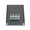 Pannello cieco per rack Extralink Front Blank Panel 2U 19