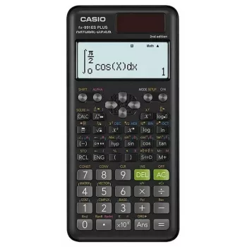 Calcolatrice scientifica CASIO FX-991ES PLUS 2 Pocket — 12 cifre, solare e batteria, 162×77×11 mm, 95 g