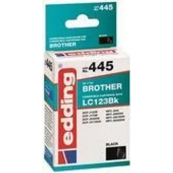 EDD-445 - inchiostro - Brother - nero - LC123BK - ricambio (18-445)