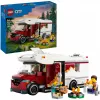 Giocattolo da costruzione LEGO City Camper avventura 60454, 385 pezzi, altezza 80 mm, per bambini da 6 anni