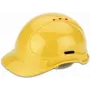 Casco di protezione cimco 140202 — casco in polietilene, bianco/giallo, 350 g