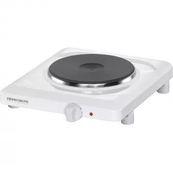 Rommelsbacher THL 1597 numero di fuochi 1, manopola, bianco (THL 1597)