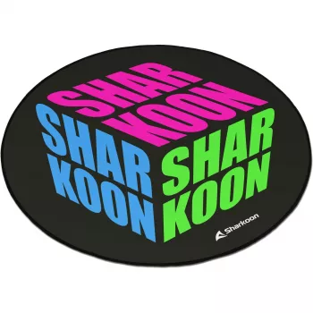 Tappetino per sedia Sharkoon SKILLER SFM11 Cube blu verde rosa poliestere 1200x1200x5mm