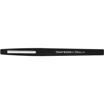 Pennarello Papermate Flair Original medio nero 5 pz.