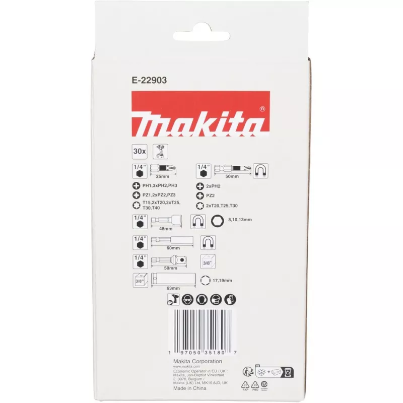Makita E-22903 punta per avvitatore