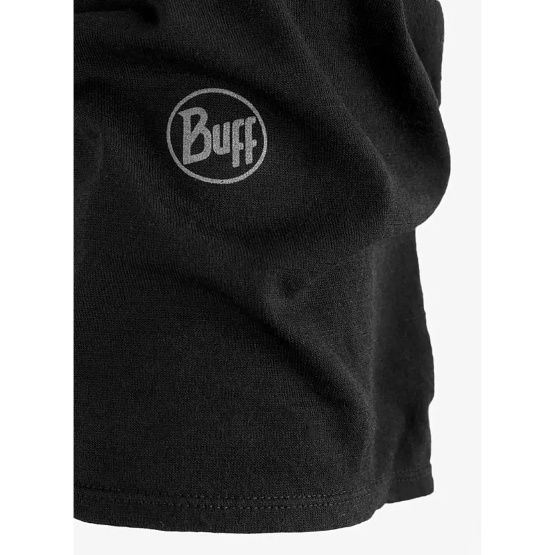 Buff Merino Midweight fascia multifunzionale nero