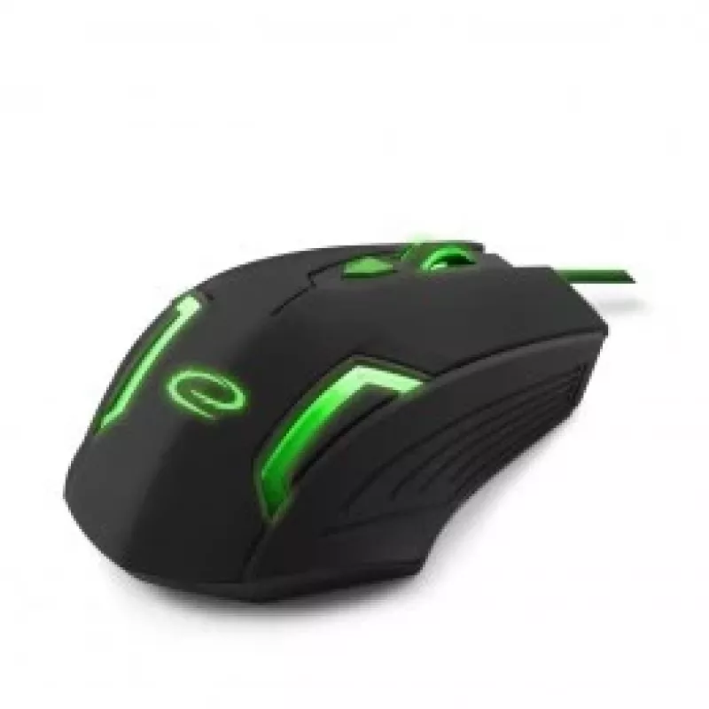 Esperanza MX205 Fighter Mouse gaming destrimani USB Type-A ottico 2400 DPI
