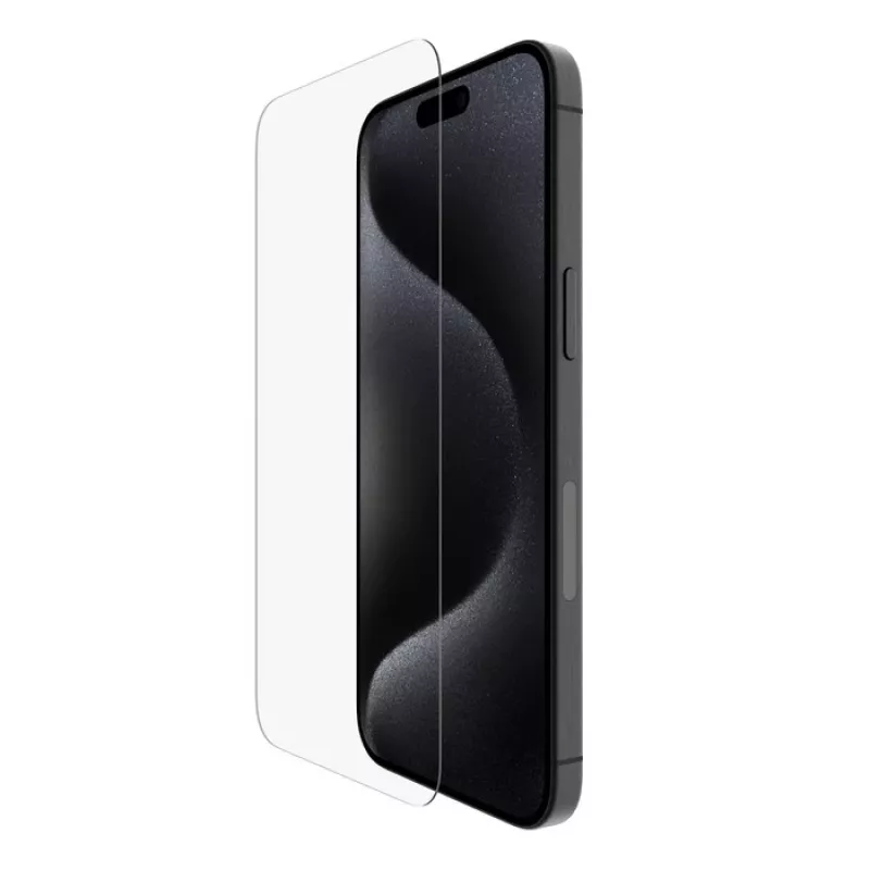 Protezione schermo Belkin ScreenForce iPhone 16 Pro Max antibatterica antishock antigraffio