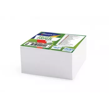 Note Forpus, 9x9 cm, bianco, incollate (500) 0716-009