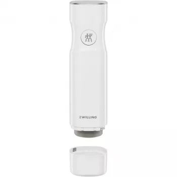 Macchina per sottovuoto ZWILLING FRESH & SAVE bianco pompa, batteria 3,7 V, porta di ricarica Micro-USB, 190×50×50 mm, 330 g