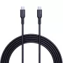 AUKEY CB-SCC241 USB-C Power Delivery PD 240W 5A 20V 1m nylon nero - D