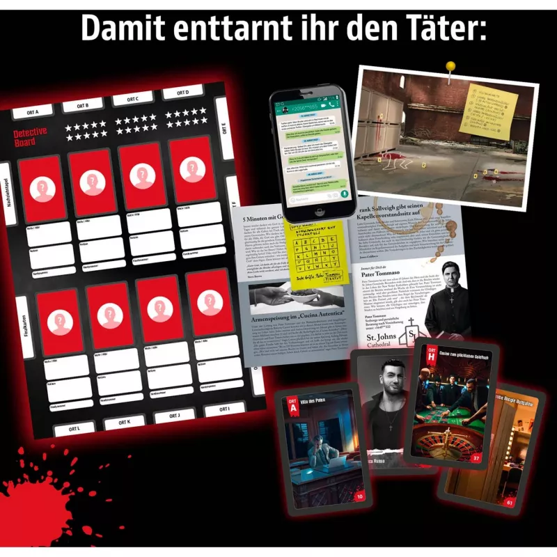 Masters of Crime: Vendetta, gioco da tavolo