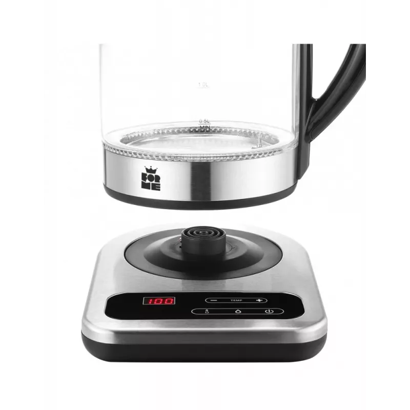 Bollitore elettrico Forme FKG-1017 1,7 l 2200 W nero