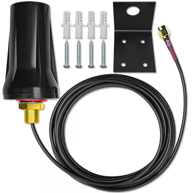 Antenna doppia 4G LTE 7dBi omnidirezionale, esterno