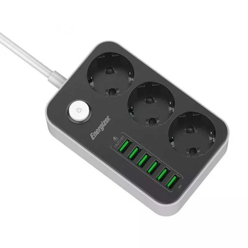 Powerbank portatile Energizer EPB2500W01EU 2500 mAh uscita USB caricabatterie compatto