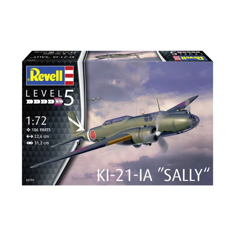 Kit di montaggio Revell KI-21-LA Sally 1:72