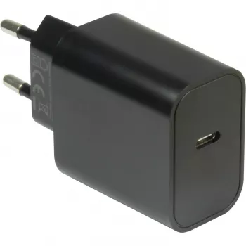 Caricabatterie PD-2020, caricabatterie USB-C (nero, senza cavo, PD 20 Watt, Quick Charge 3.0)
