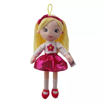 TULILO Bambola di stoffa Eliza 38 cm peluche per giocare e decorare
