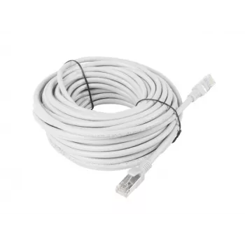 LANBERG cavo patch Cat5e U/UTP RJ-45 PCU5-10CC-1500-S, 15 m, grigio, CCA, 26 AWG, 100 MHz