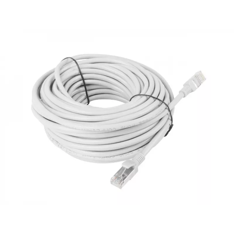 LANBERG cavo patch Cat5e U/UTP RJ-45 PCU5-10CC-1500-S, 15 m, grigio, CCA, 26 AWG, 100 MHz