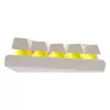Tastiera meccanica White Shark Wakizashi-2 switch US Red, tenkeyless/layout US, bianca