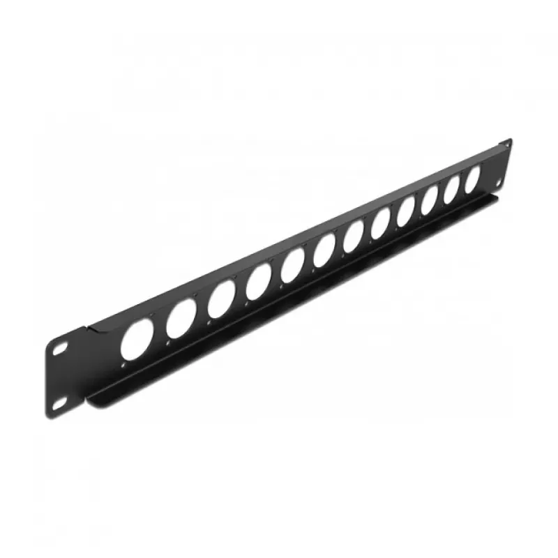 Patch panel 19 pollici DeLOCK 12 porte nero
