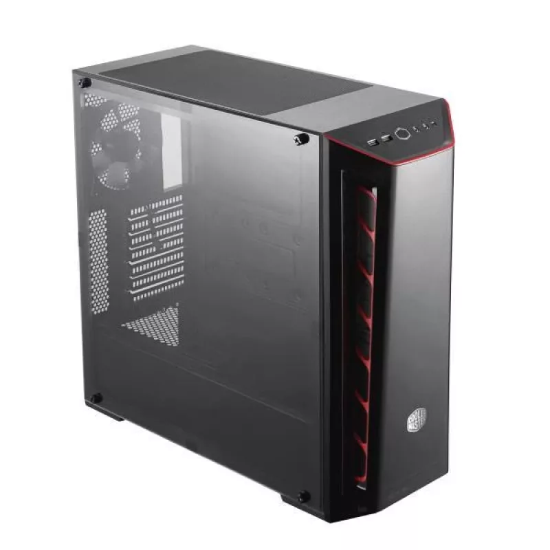 Cooler Master MB520-KGNN-S01 MasterBox 520 nero, ATX, Midi-Tower, finestra trasparente senza bordi