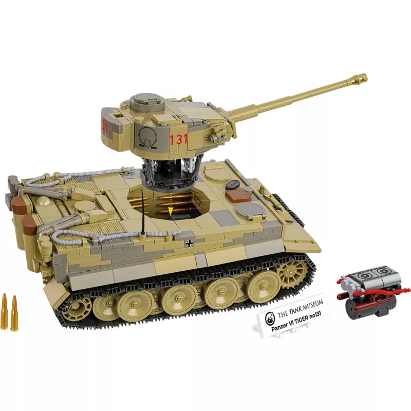 Set da costruzione COBI Panzer VI Tiger no131 1275 pezzi