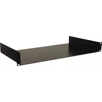 Ripiano per rack Omnitronic 30100916 1U, nero, acciaio 19 pollici