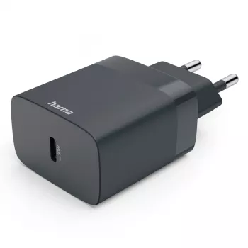 Hama 00086442 caricabatterie per dispositivi mobili smartphone grigio ricarica rapida AC uso interno