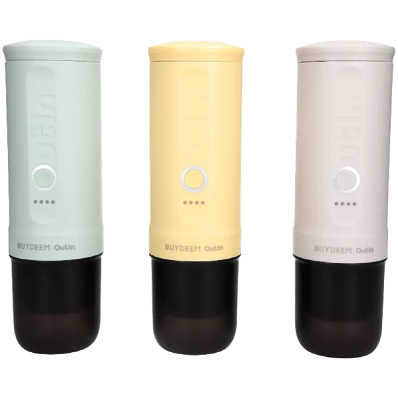 Macchina per espresso BUYDEEM Nano, modello OTEM-01, colore Mellow Yellow