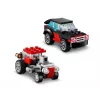 LEGO Creator 3-in-1 31146 Camion con pianale e elicottero