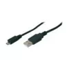Cavo di collegamento Assmann USB 2.0. Type-A - Micro B M/M. 3,0m. Conforme USB 2.0. UL. nero (AK-300110-030-S)