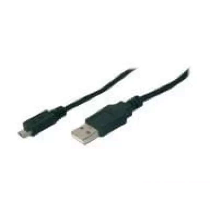 Cavo di collegamento Assmann USB 2.0. Type-A - Micro B M/M. 3,0m. Conforme USB 2.0. UL. nero (AK-300110-030-S)
