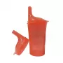 Bicchiere di sicurezza per mangiare e bere – rosso