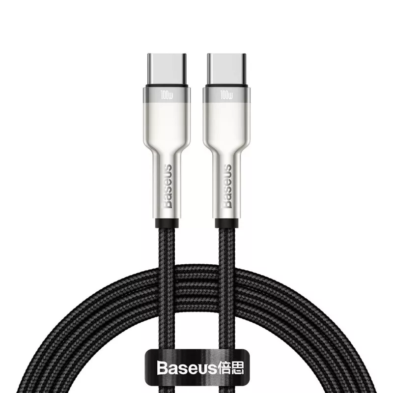 Cavo USB-C a USB-C Baseus CATJK-C01, USB 3.2 Gen 1, 1 m, nero