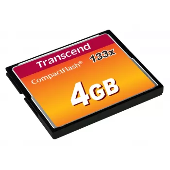 Memoria flash Transcend 4GB CompactFlash 133x TS4GCF133