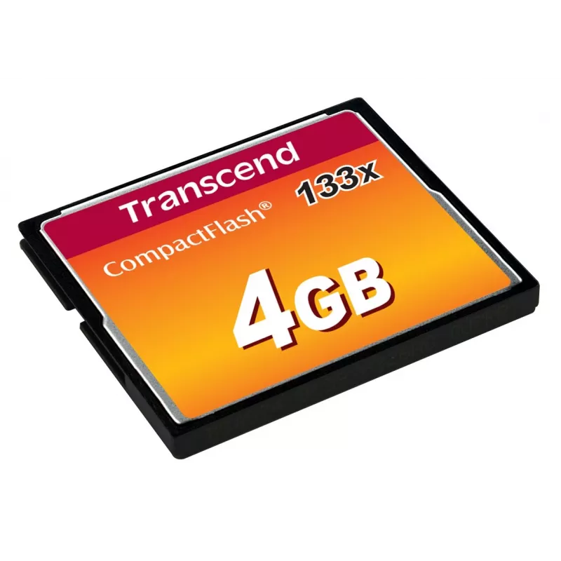 Memoria flash Transcend 4GB CompactFlash 133x TS4GCF133