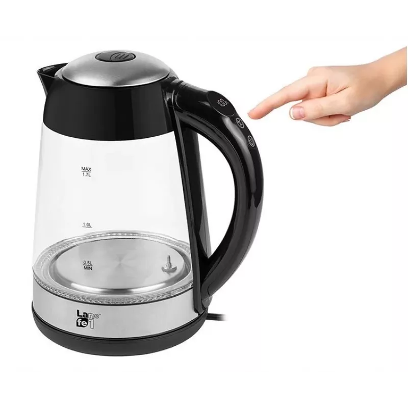 Bollitore Lafe LAFCZA46806, 2200 W, 1,7 l, nero