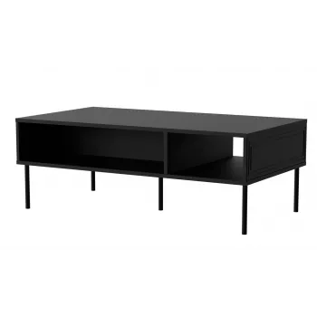 Cama PALAZZO BIS tavolo/panchina 110x60x40 nero opaco