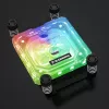Waterblock Brimarex BARROWCH LTYK3A-04 V2 per socket AMD AM4/AM5, acrilico, nero
