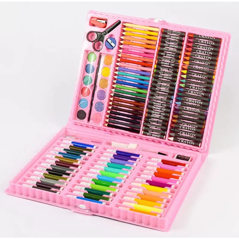 Extralink set per pittura, set artistico da 150 pezzi