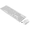 Logitech MK295 Silent - set tastiera e mouse - wireless - 2,4 GHz - italiano - bianco crema