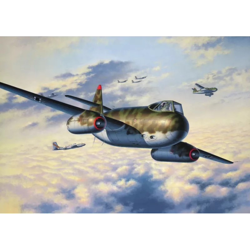 Modello in plastica aereo REVELL Messerschmitt P.1099A-P-SER scala 1/72