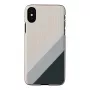 Custodia per smartphone man and wood per iPhone X/XS — abito grigio, nero