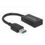 Cavo USB DeLOCK 65698 USB 3.2 Gen 2 0,15 m USB A USB C nero
