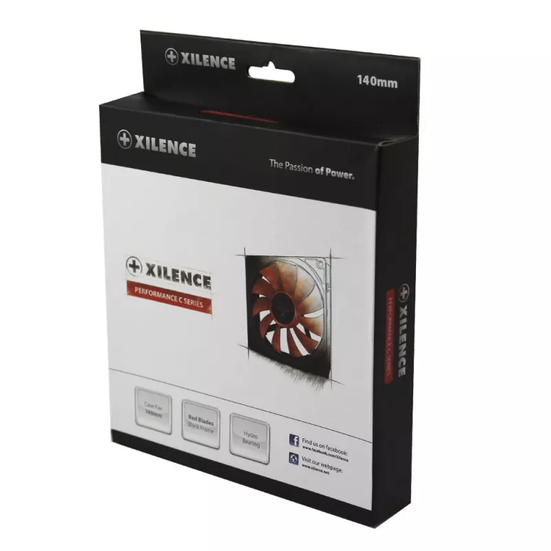 Ventola per case XILENCE XF050 140 mm, 900 giri/min