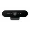 Logitech BRIO 4K Ultra HD Pro webcam 960-001106, 4096x2160, HDR, RightLight 3, zoom digitale 5x, autofocus, USB 3.0 (USB-C), nera