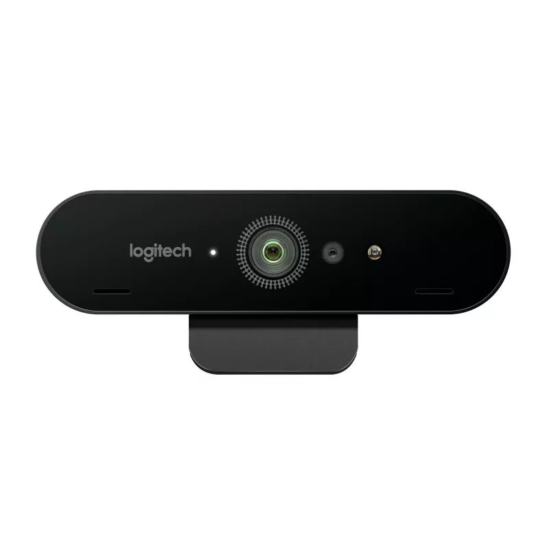 Logitech BRIO 4K Ultra HD Pro webcam 960-001106, 4096x2160, HDR, RightLight 3, zoom digitale 5x, autofocus, USB 3.0 (USB-C), nera