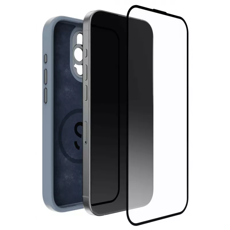 ShiftCam AC-CA-15PL-CH-EF custodia con attacco per obiettivo per iPhone 15 Plus, pelle vegana, compatibile con MagSafe